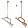 Metalophæng, Trompet 1. stk