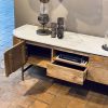 TV Bord m/ marmortop - Image 2