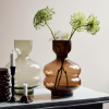Vase, Organi - Amber