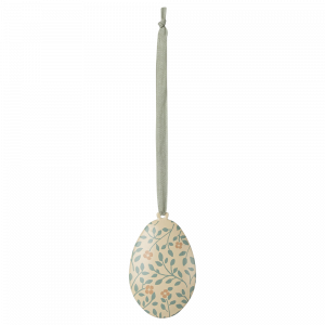 Påskeæg ophæng, Blade - Mørk mint