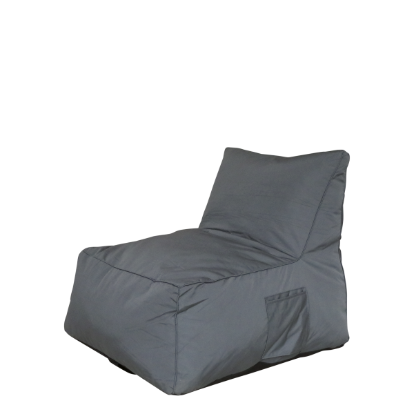 Loungestol til udendørs – Mørkegrå - Image 4